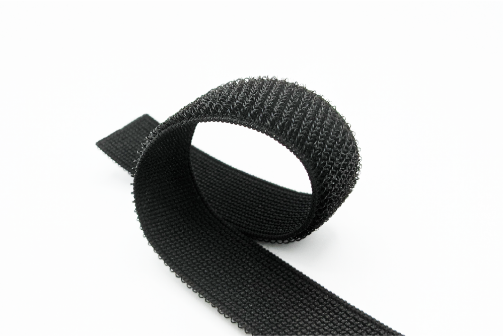 Knit Nylon Velcro Loop Fabric Supplier