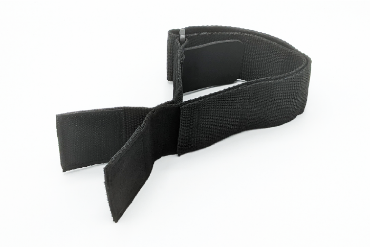 Black Industrial Strength Webbing Foam Straps.