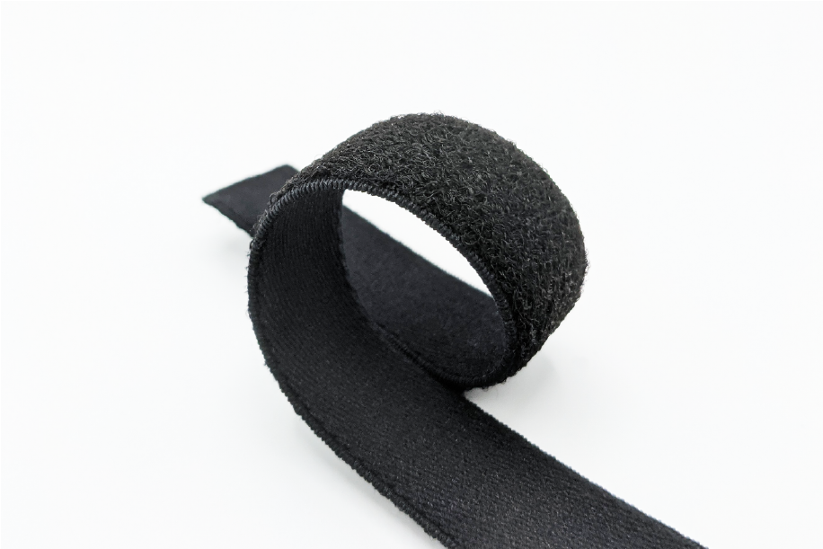 Woven Sewable Velcro Tape Colour Black Velcro Macho-Hook